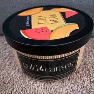 Gold canyon candle